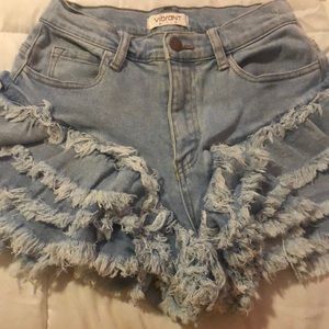 Fashion nova denim shorts